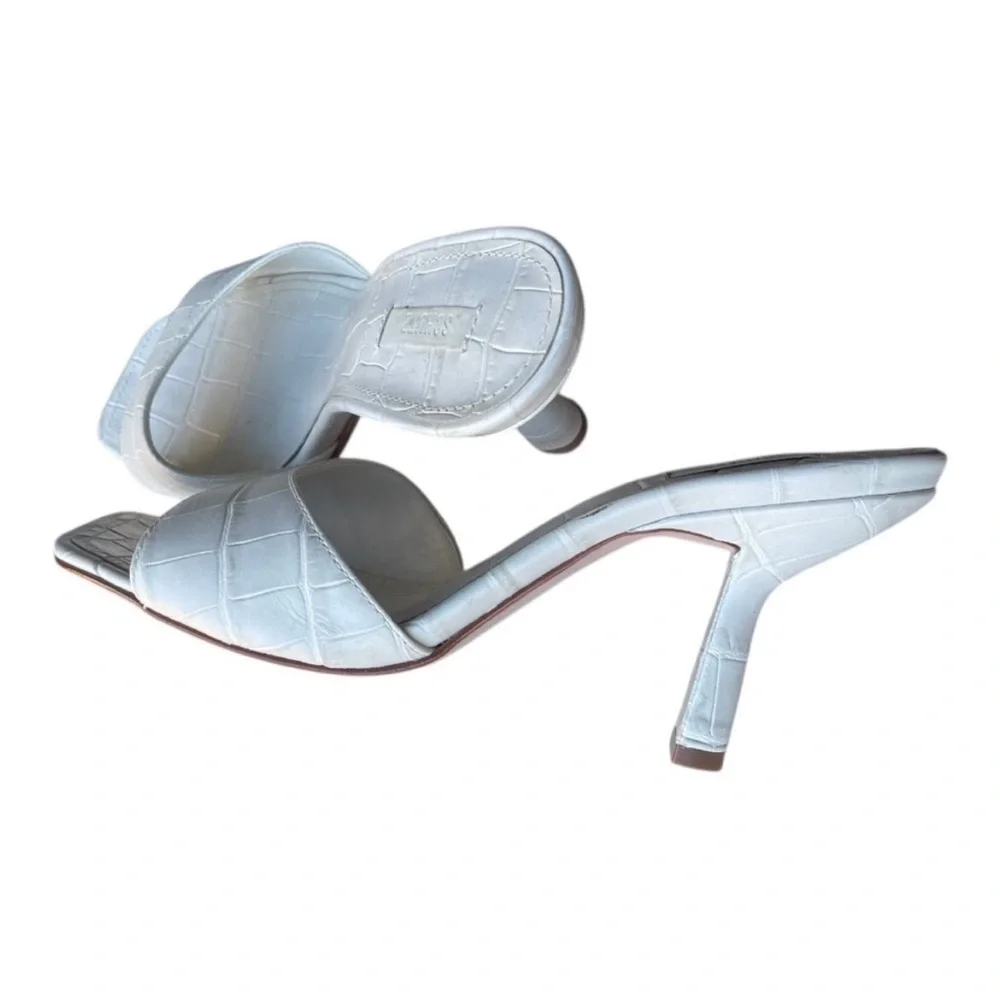 Schutz Posseni Leather Sandals 7.5